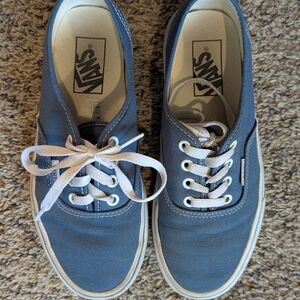 Vans Classic Navy Canvas Shoes